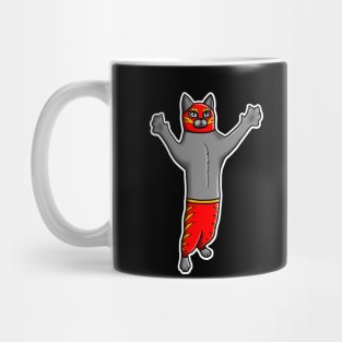 Gato Luchadore - Cat Luchador - Wrestler Kitty Mug